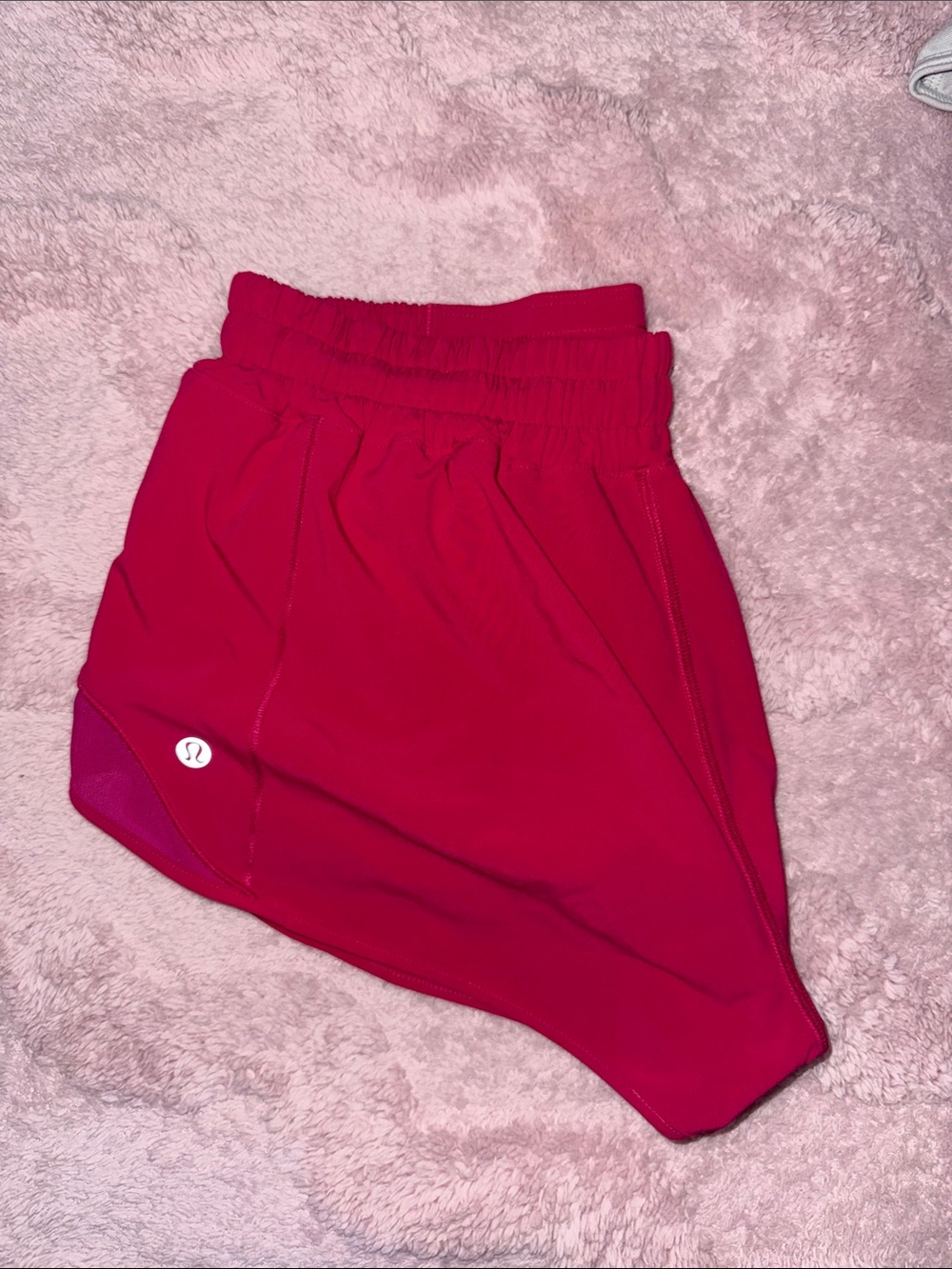 lululemon athletica Girls' Bright Pink Athletic Skort